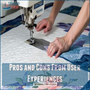 Pros and Cons From User Experiences