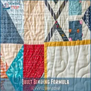 Quilt Binding Formula