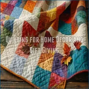 Quilting for Home Decor and Gift Giving