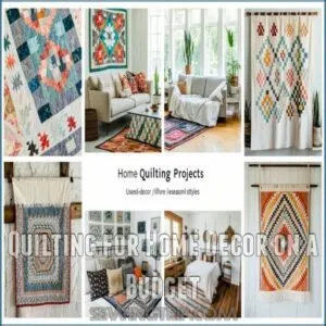 Quilting for Home Decor on a Budget