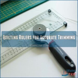 Quilting Rulers for Accurate Trimming