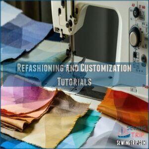 Refashioning and Customization Tutorials Refashioning and Customization Tutorials
