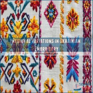 Regional Variations in Ukrainian Embroidery