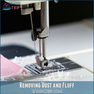 Removing Dust and Fluff Removing Dust and Fluff