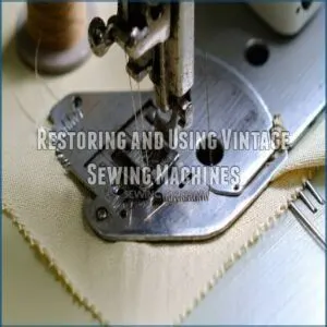 Restoring and Using Vintage Sewing Machines