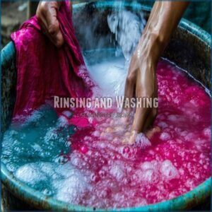 Rinsing and Washing