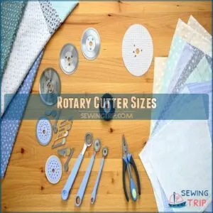 Rotary Cutter Sizes