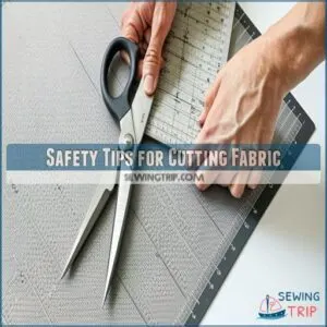 Safety Tips for Cutting Fabric