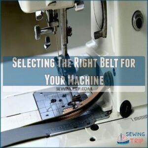 Selecting The Right Belt for Your Machine Selecting The Right Belt for Your Machine