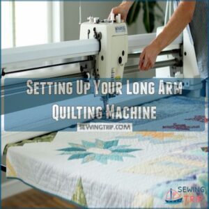 Setting Up Your Long Arm Quilting Machine