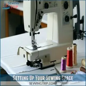 Setting Up Your Sewing Space