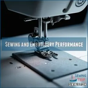 Sewing and Embroidery Performance