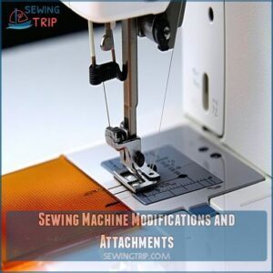 Sewing Machine Modifications and Attachments