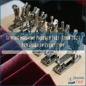 sewing machine presser foot types