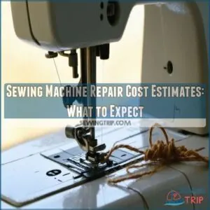 sewing machine repair cost estimates