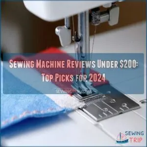 sewing machine reviews under 0