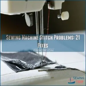 sewing machine stitch problems