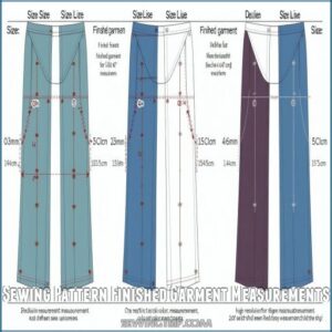 Sewing Pattern Finished Garment Measurements