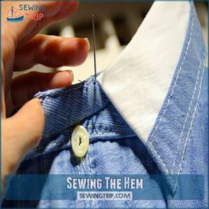 Sewing The Hem