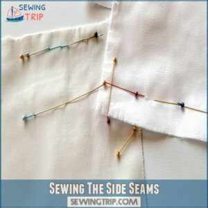 Sewing The Side Seams