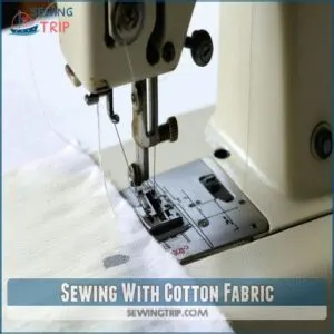 Sewing With Cotton Fabric