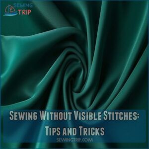 Sewing Without Visible Stitches: Tips and Tricks