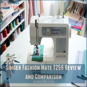 Singer Fashion Mate 7256 Review and Comparison