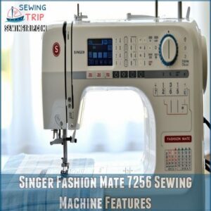 Singer Fashion Mate 7256 Sewing Machine Features