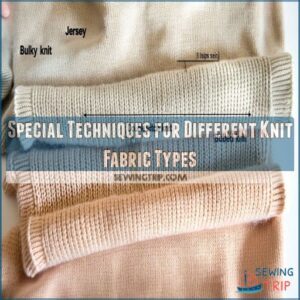 Special Techniques for Different Knit Fabric Types