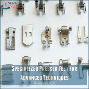 Specialized Presser Feet for Advanced Techniques