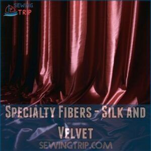 Specialty Fibers - Silk and Velvet Specialty Fibers - Silk and Velvet
