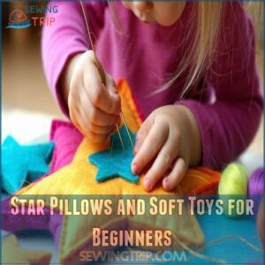 Star Pillows and Soft Toys for Beginners