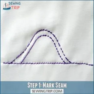 Step 1: Mark Seam