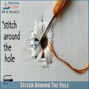 Stitch Around The Hole