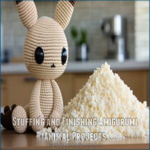 Stuffing and Finishing Amigurumi Animal Projects