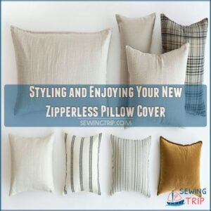 Styling and Enjoying Your New Zipperless Pillow Cover