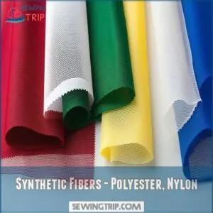 Synthetic Fibers - Polyester, Nylon