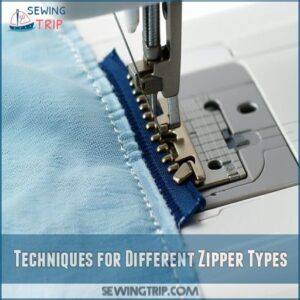 Techniques for Different Zipper Types