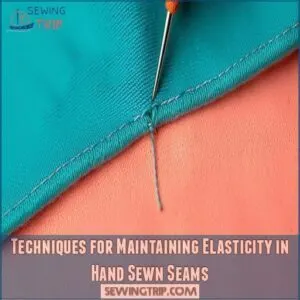 Techniques for Maintaining Elasticity in Hand Sewn Seams