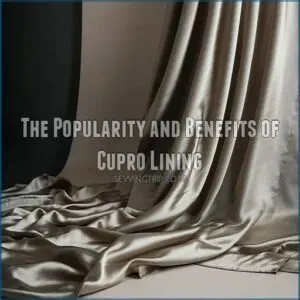 The Popularity and Benefits of Cupro Lining