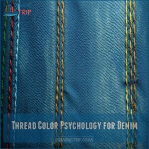 Thread Color Psychology for Denim