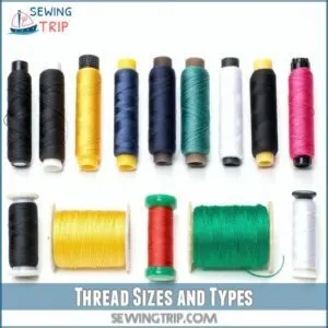 Thread Sizes and Types