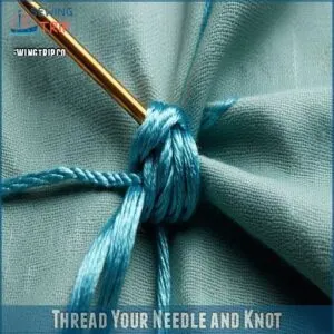 Thread Your Needle and Knot