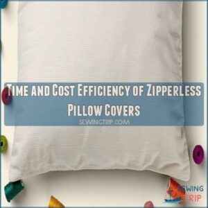 Time and Cost Efficiency of Zipperless Pillow Covers