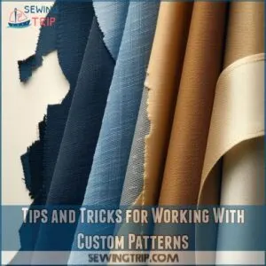 Tips and Tricks for Working With Custom Patterns