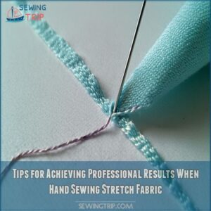 Tips for Achieving Professional Results When Hand Sewing Stretch Fabric