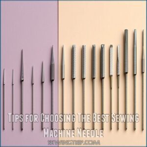 Tips for Choosing The Best Sewing Machine Needle