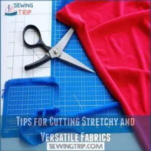 Tips for Cutting Stretchy and Versatile Fabrics