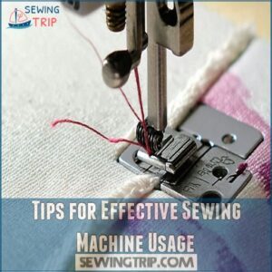 Tips for Effective Sewing Machine Usage