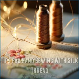 Tips for Hand Sewing With Silk Thread